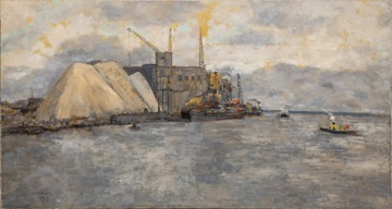 Радимов Павел Александрович (1887–1967). Москва. Южный порт. Соляные горы