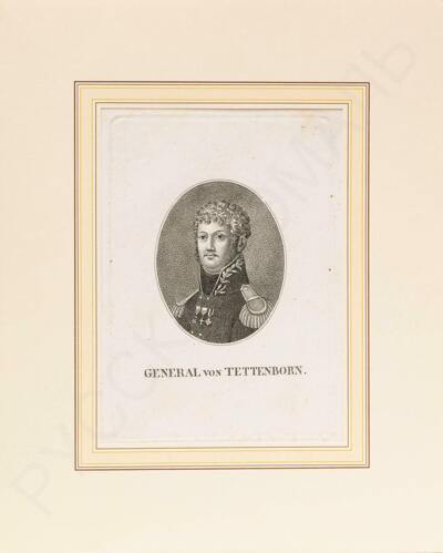 Неизвестный художник. Портрет барона Ф. К. Теттенборна. 1810-е годы.
